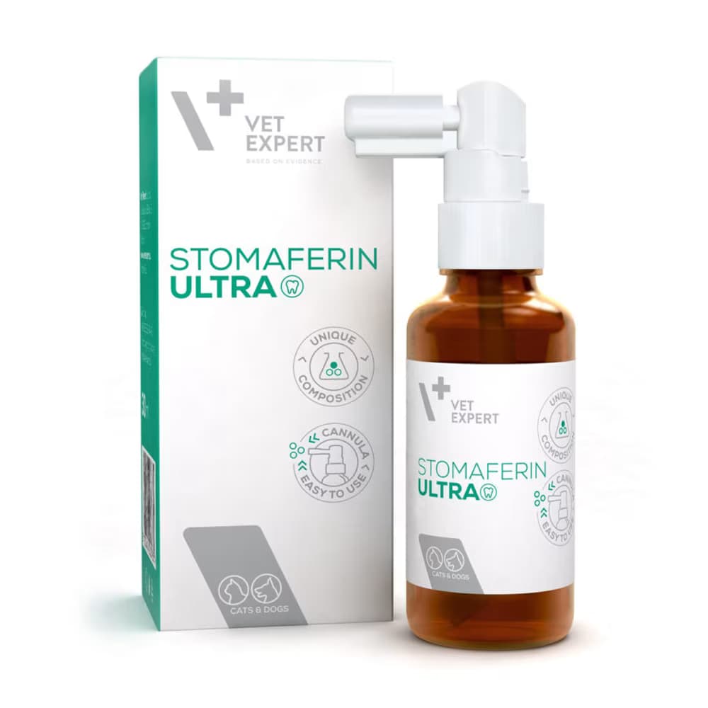 ژل تخصصی دهان و دندان سگ و گربه وت اکسپرت (VetExpert) مدل Stomaferin Ultra — تصویر ۳