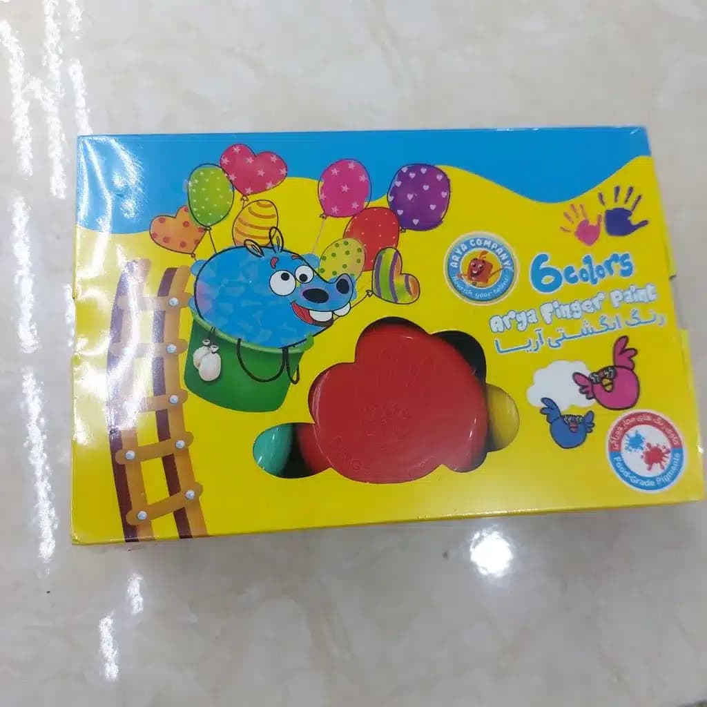 رنگ انگشتی شش رنگ آریا — تصویر ۶