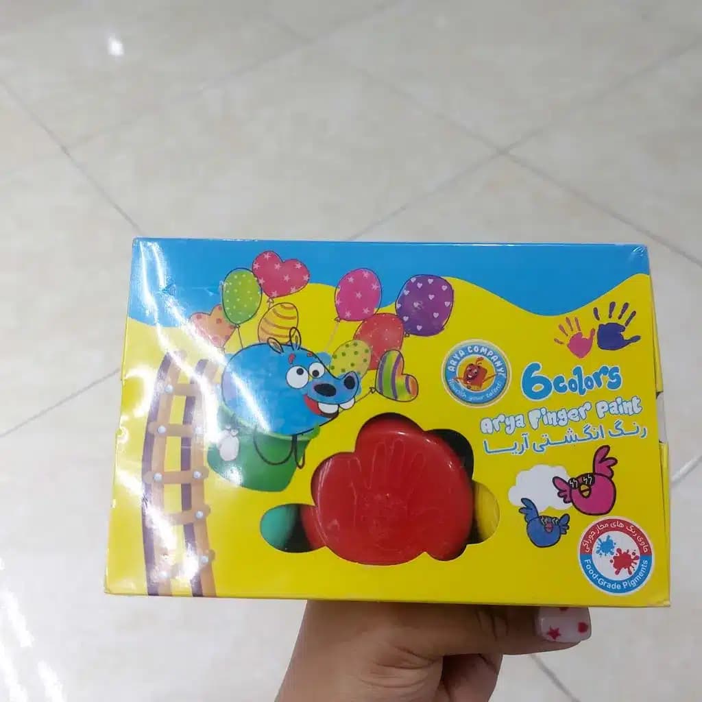 رنگ انگشتی شش رنگ آریا — تصویر ۸