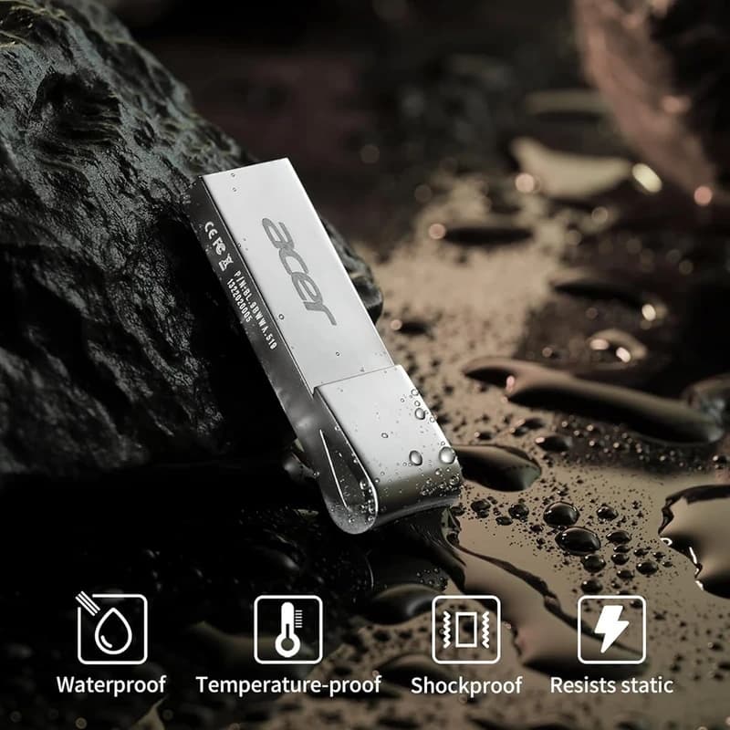 فلش ایسر Acer مدل UF300 USB 3.2 ظرفیت 32GB گیگابایت — تصویر ۲