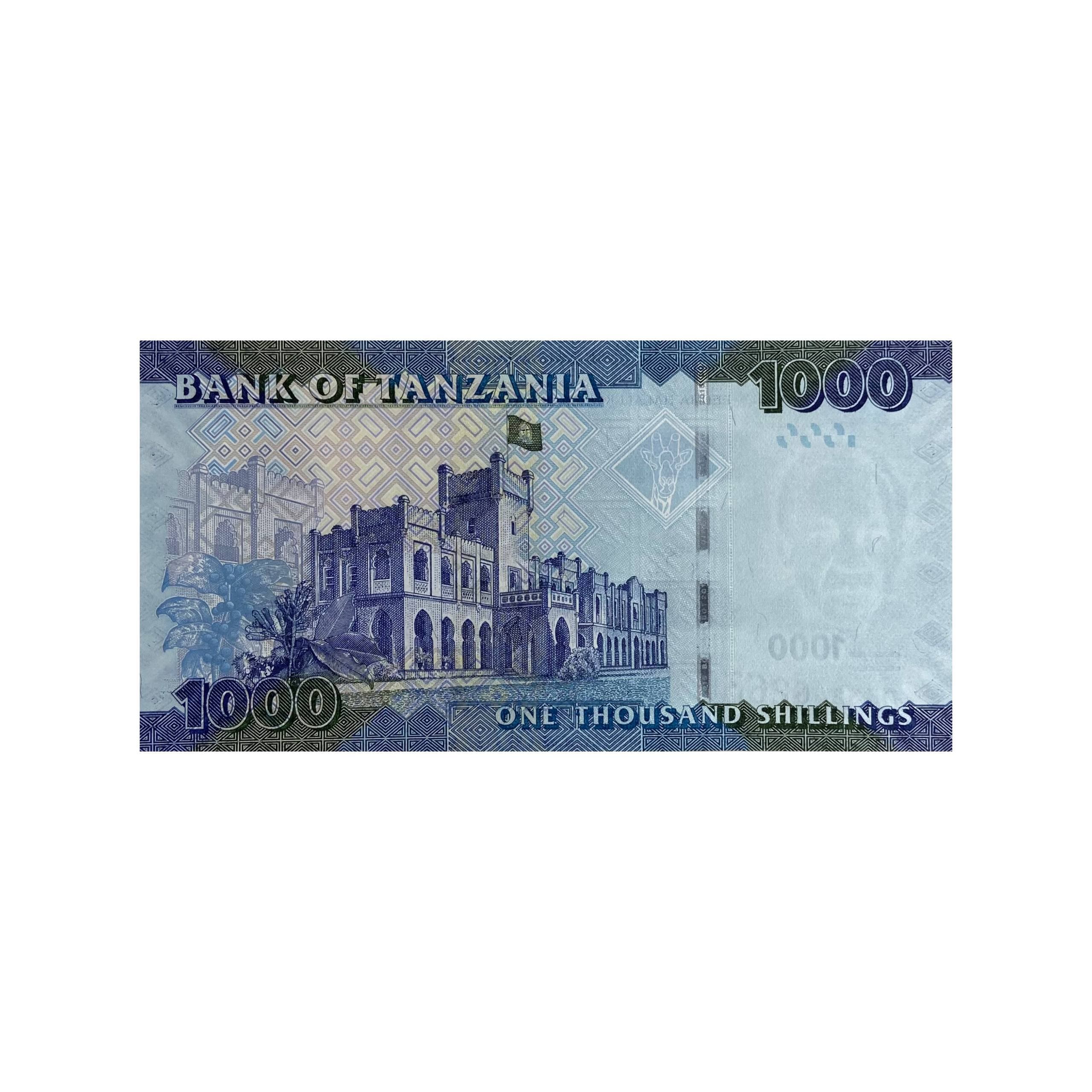 اسکناس 1000 شیلینگ تانزانیا — تصویر ۴