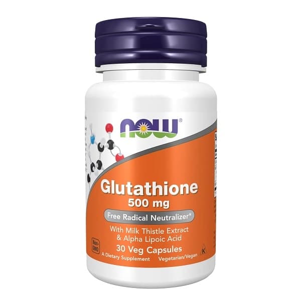 گلوتاتیون ناو ۳۰عددی NOW Glutathione | روشن کننده پوست — تصویر ۴