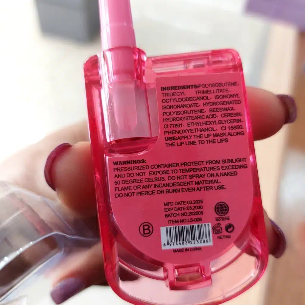 ماسک لب تاشو طرح تلفن هدا موجی — تصویر ۱۱