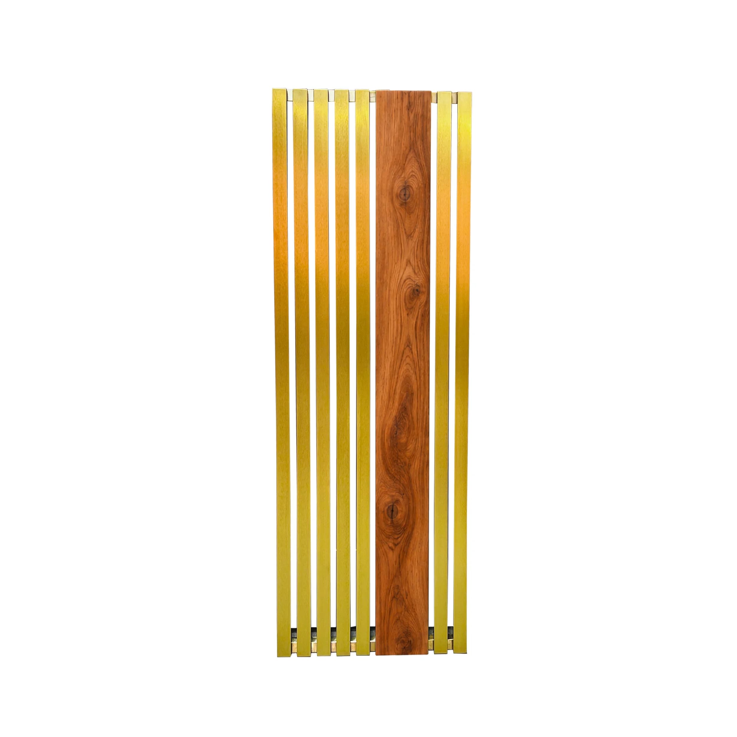 رادیاتور هاتیپس مدل ارکیده استیل طلایی 50*140 — تصویر ۳