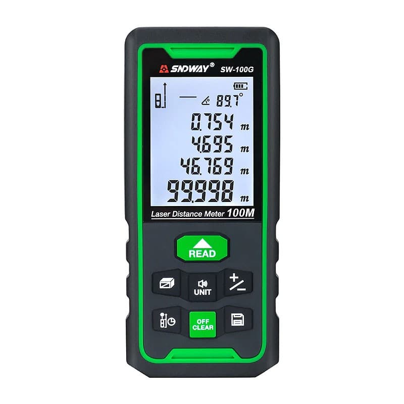 متر لیزری سندوی SW-100G — تصویر ۲
