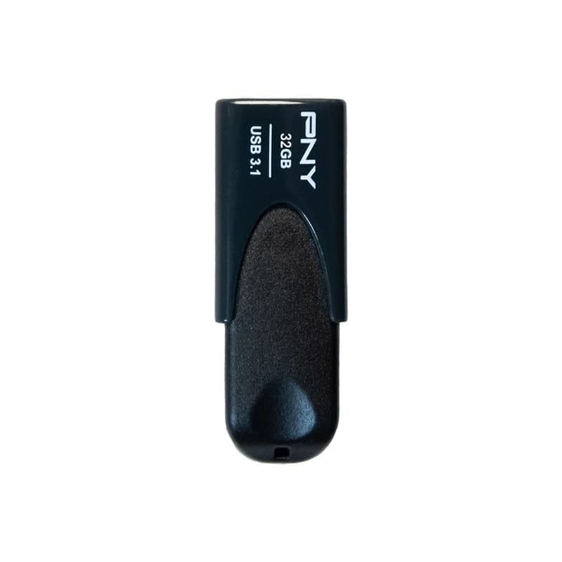 فلش مموری پی ان وای PNY مدل ATTACHE 4 ظرفیت 32 گیگابایت با رابط USB 3.1