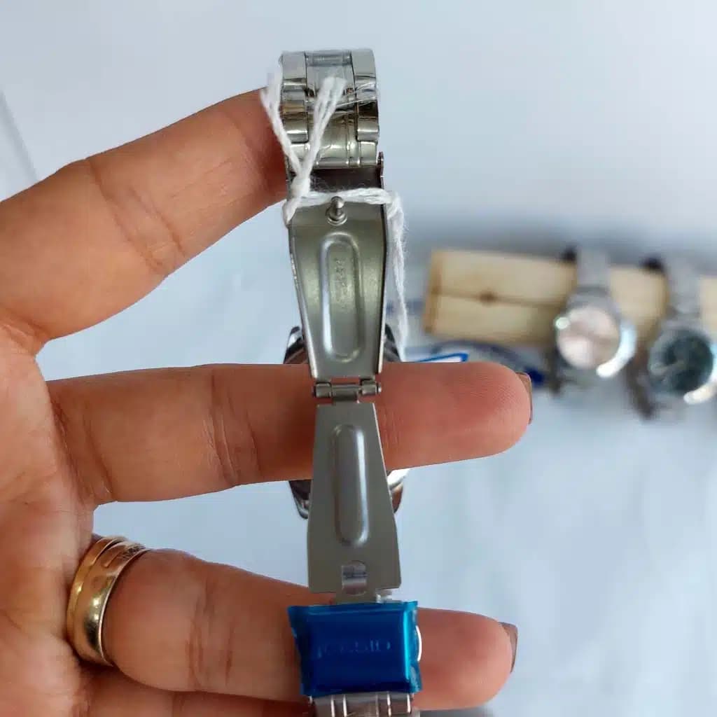 ساعت تاریخ دار بند استیل کاسیو — تصویر ۸