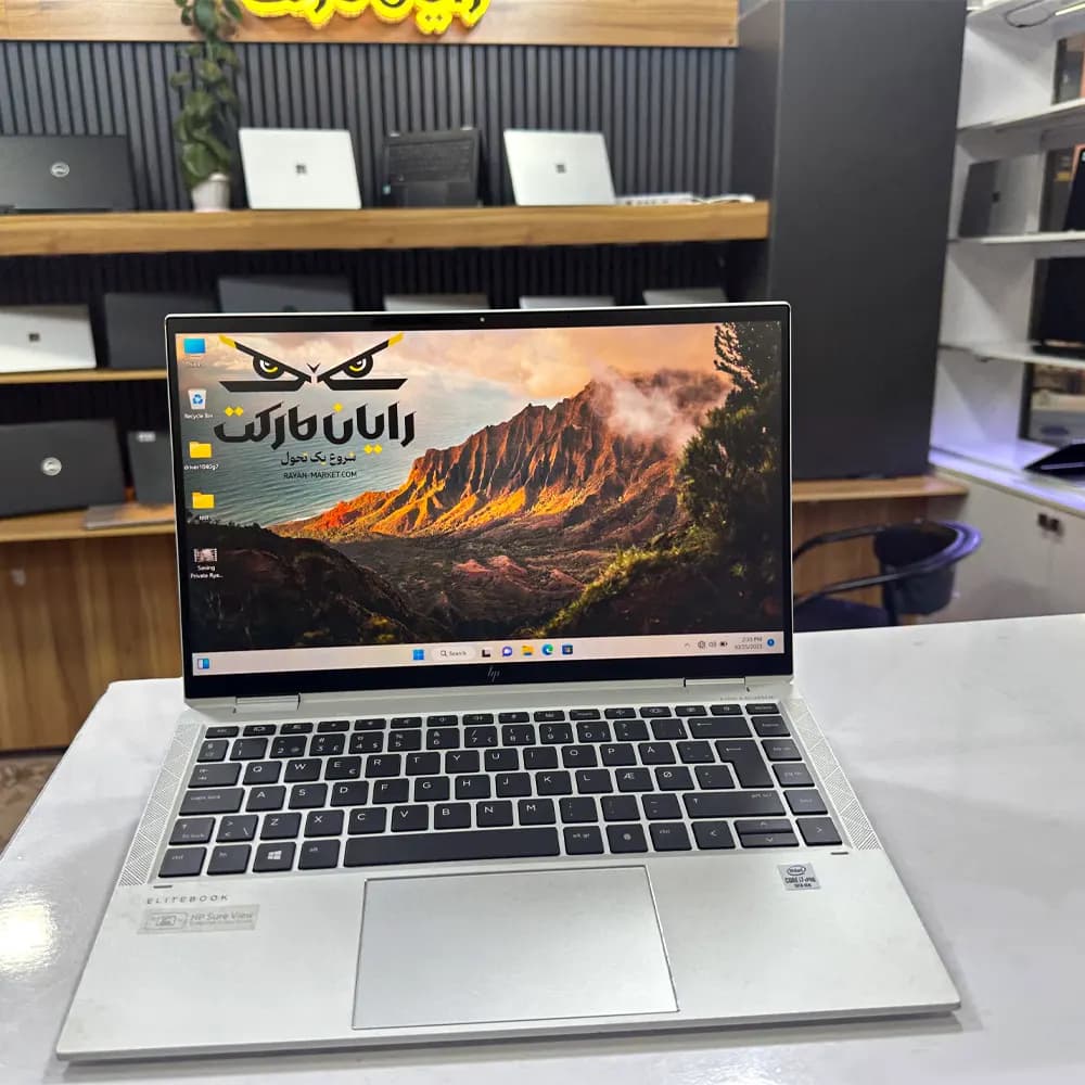 لپ تاپ استوک اچ پی HP EliteBook x360 1040 G7 — تصویر ۱۲