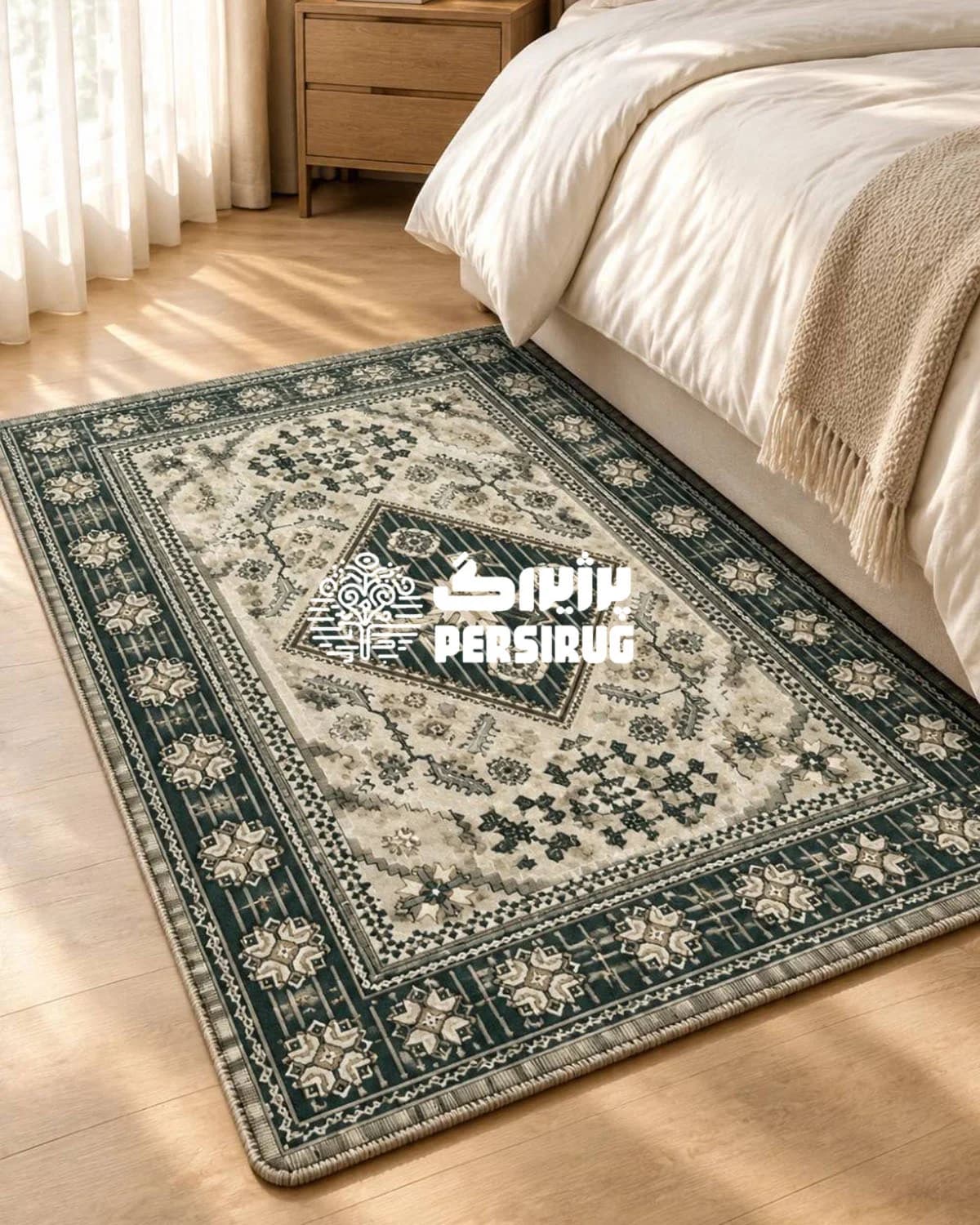 فرشینه زیره چرم نقش پارسی — تصویر ۱۱