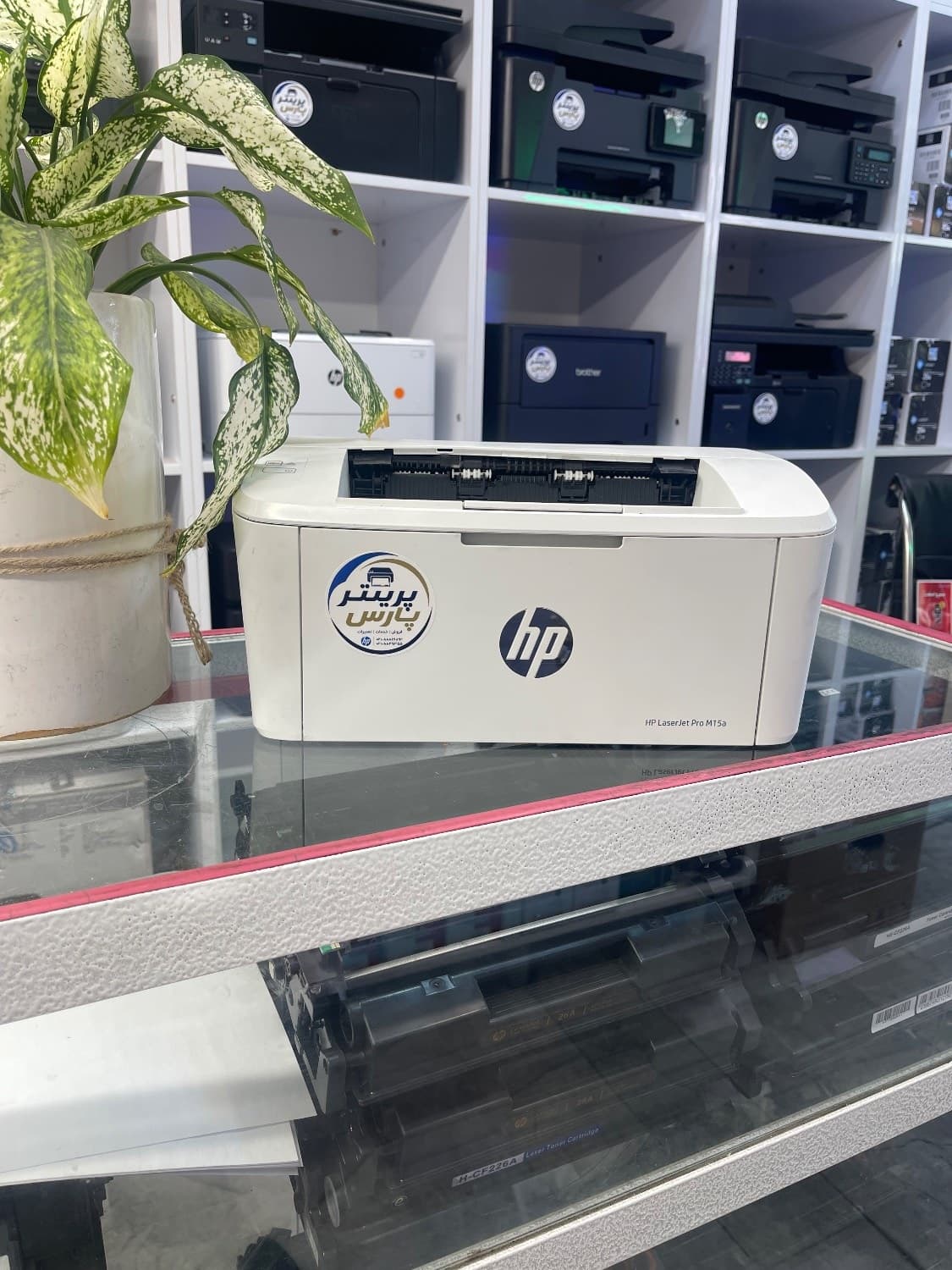 پرینتر hp m15 w (استوک) — تصویر ۲