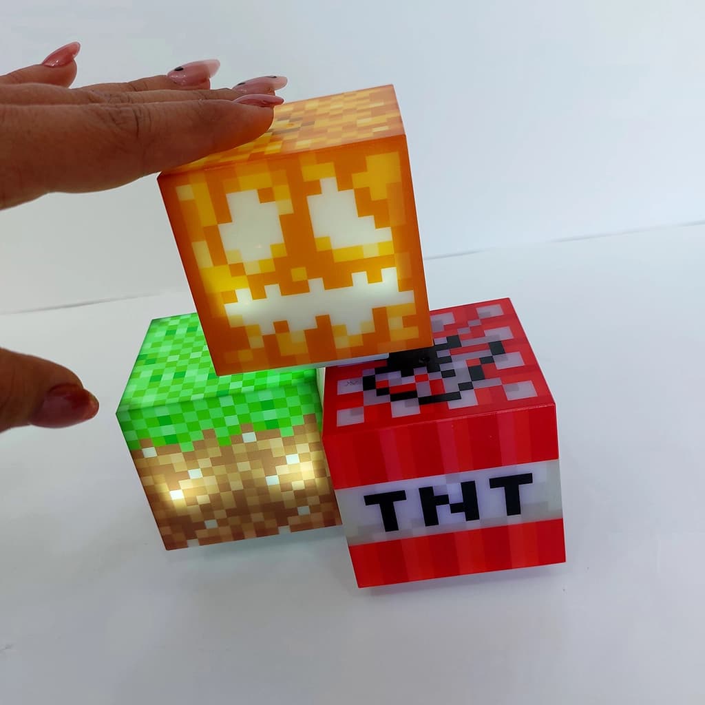 چراغ خواب ماینکرافت طرح TNT — تصویر ۵