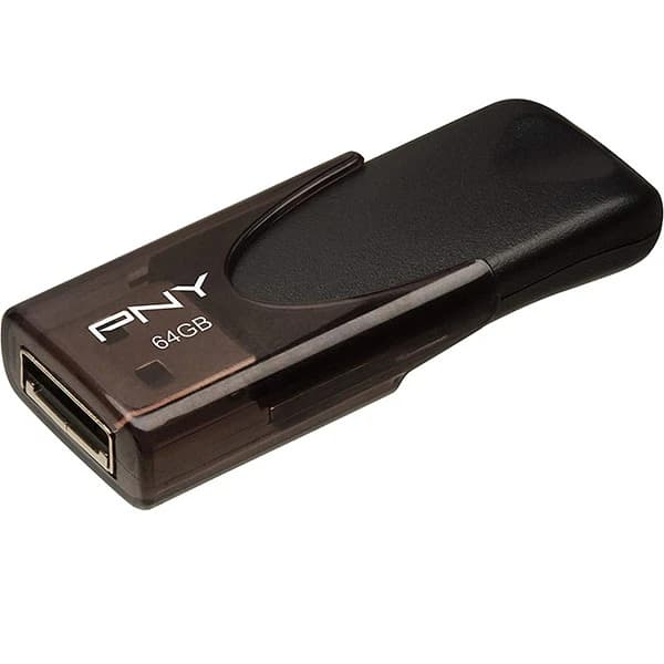 فلش مموری پی ان وای مدل ATTACHE4 ظرفیت 64 گیگابایتUSB.2 — تصویر ۶