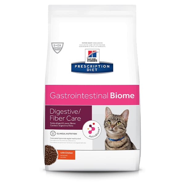 غذای خشک گربه هیلز مدل Gastrointestinal Biome وزن 1.5 کیلوگرم