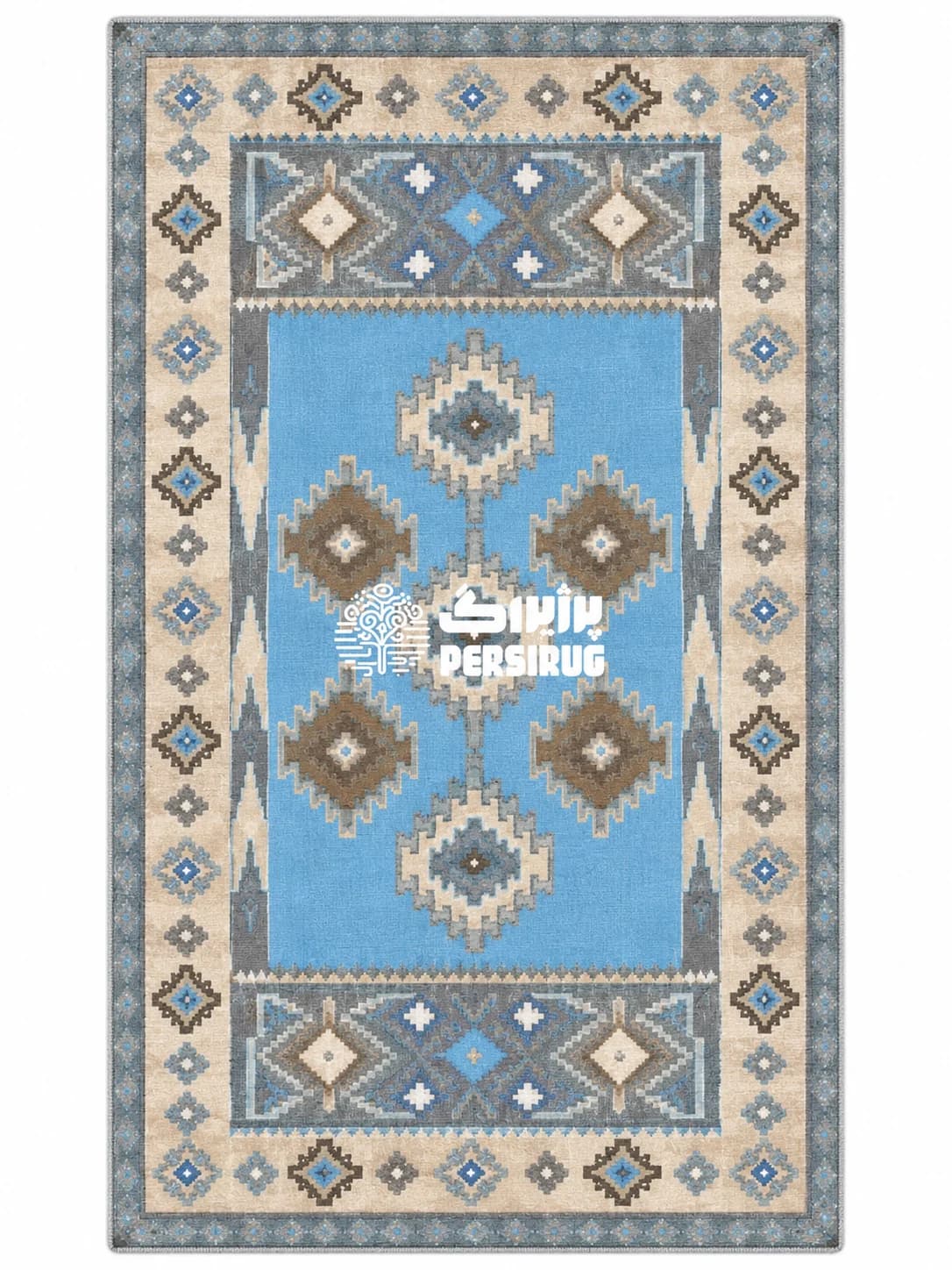 پادری زیره چرمی آبی کویری — تصویر ۵