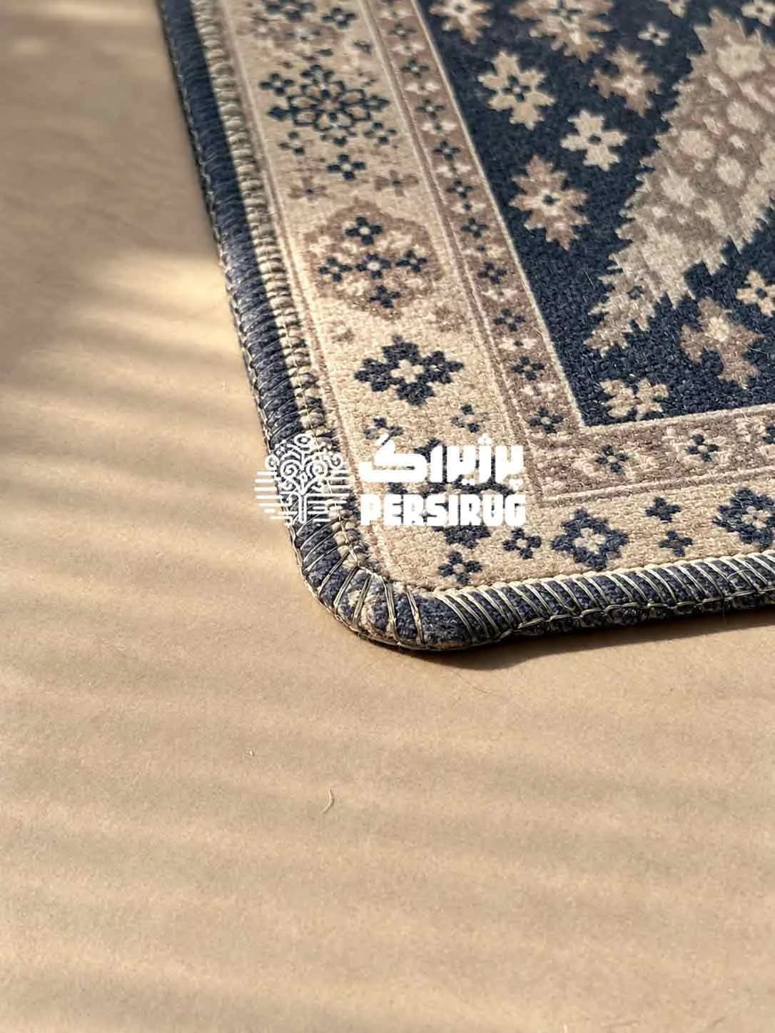 فرشینه زیره چرم لاجرود — تصویر ۲