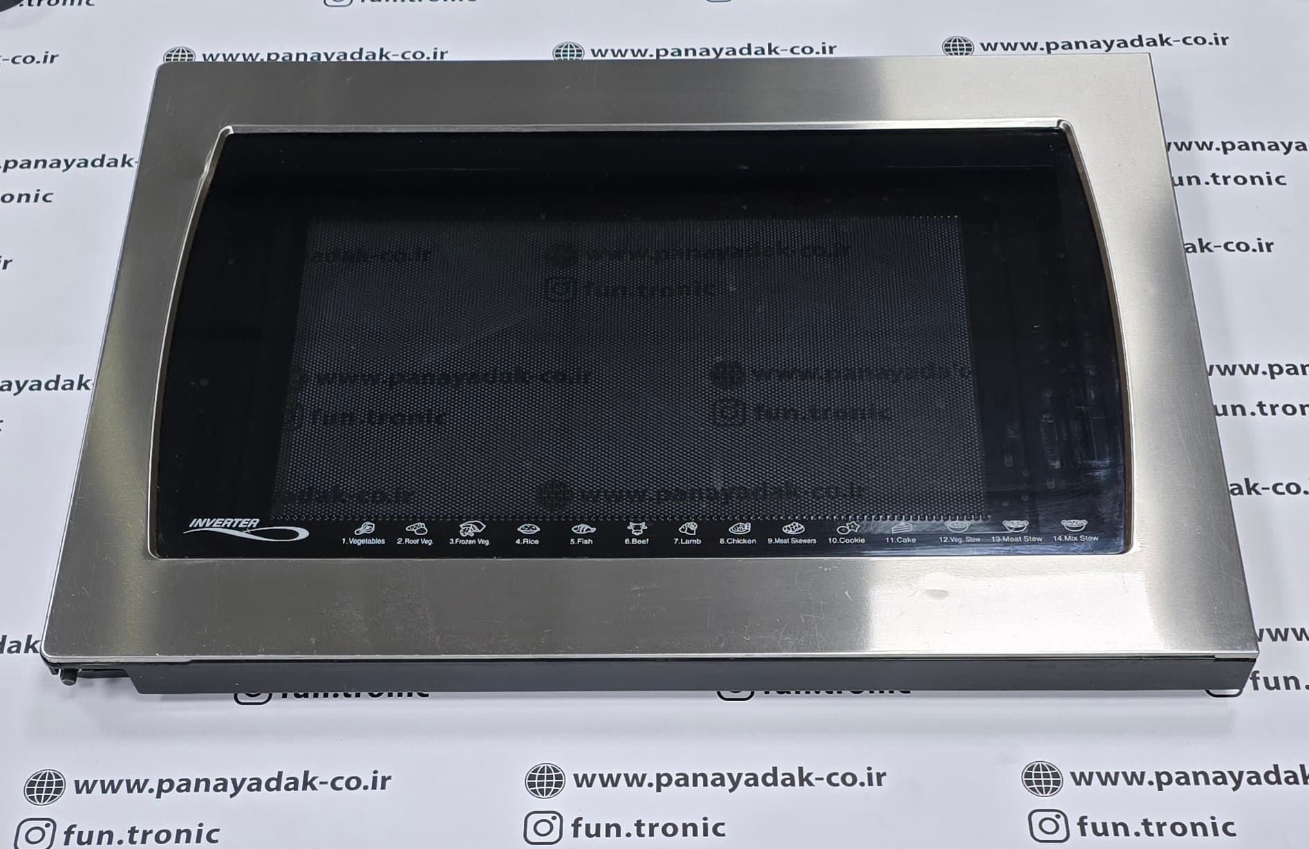 شیشه و درب ماکروفر پاناسونیک مدل NN-C2003S — تصویر ۴
