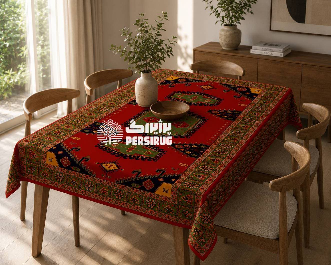رومیزی ، سفره و روفرشی شاه‌نشین