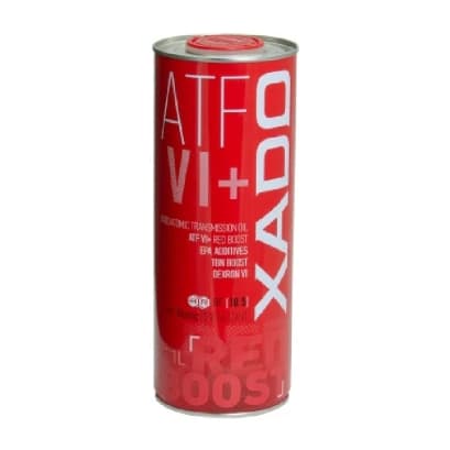 روغن گیربکس اکسادو (زادو) مدلXADO RED BOOST TRANSMISSION OIL ATF VI+ 1L بسته 6 عددی — تصویر ۲