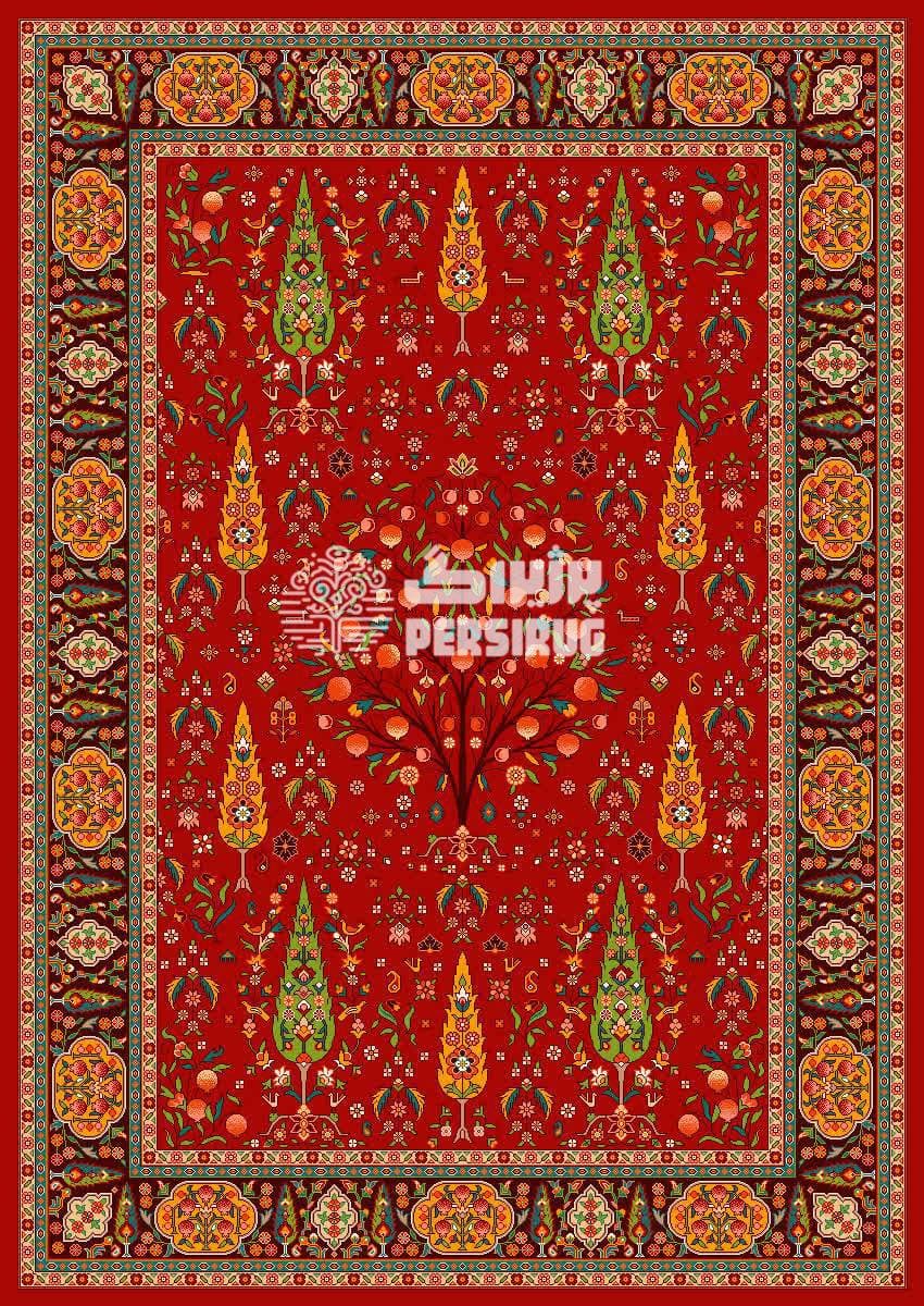 فرشینه ترنج اناری — تصویر ۲