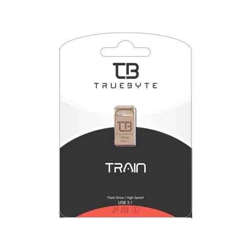 فلش مموری تروبایت TRUE BYTE مدل Train USB 3.1 ظرفیت 16GB گیگابایت — تصویر ۴