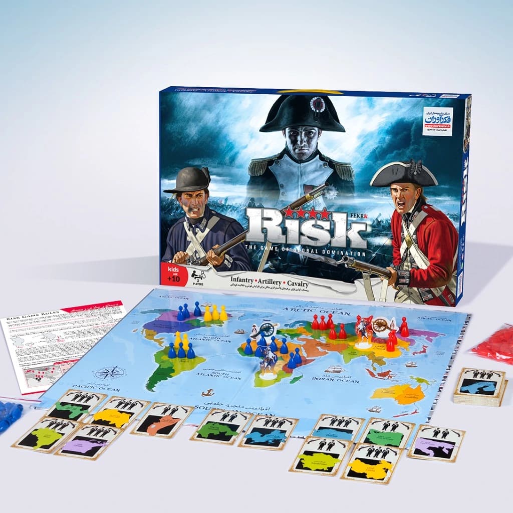 بازی فکری ریسک کلاسیک (Risk) دو نفره — تصویر ۷