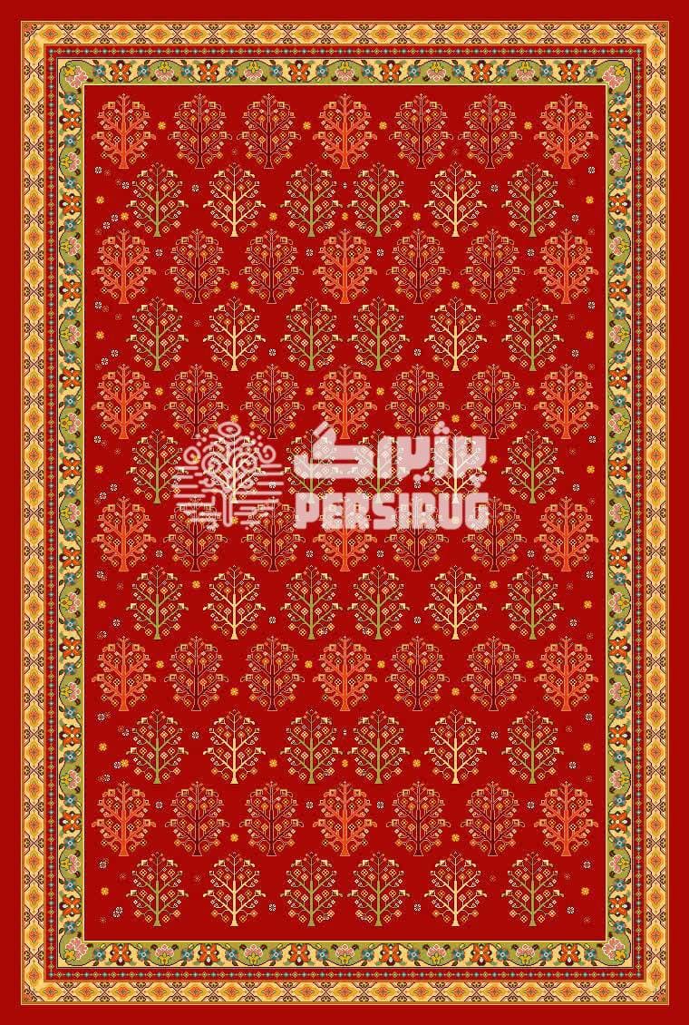 فرشینه شکوفه سرخ — تصویر ۴