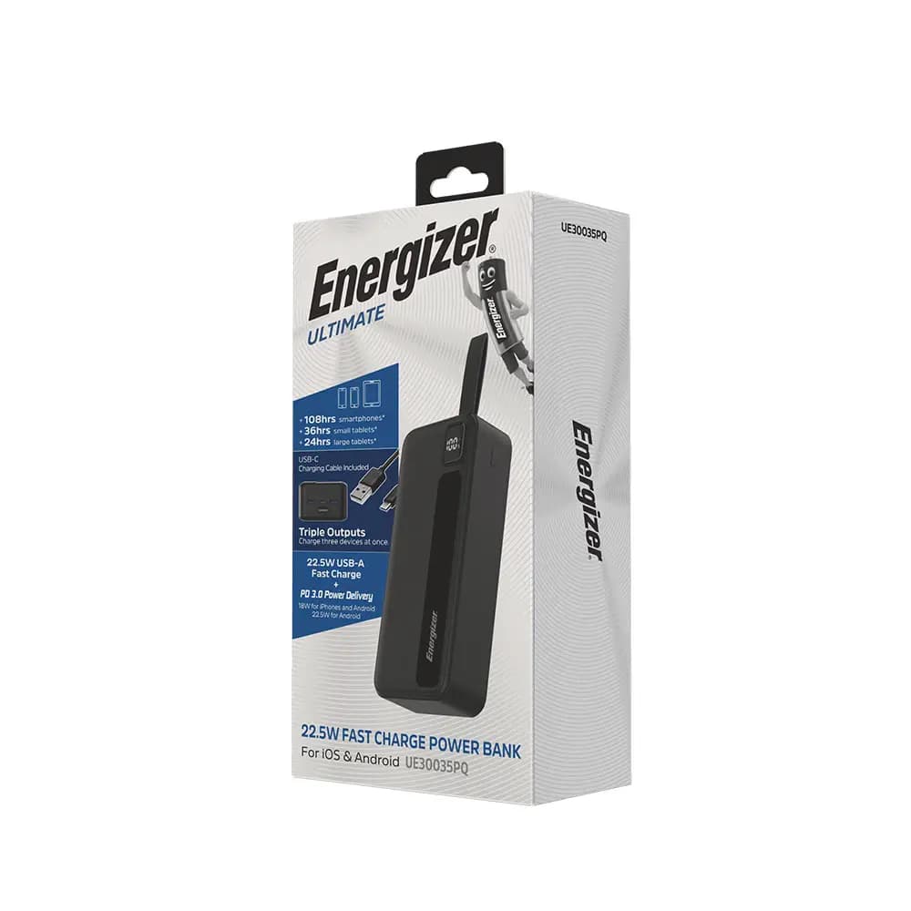 پاوربانک 30000mAh انرجایزر مدل UE30035PQ — تصویر ۱۱