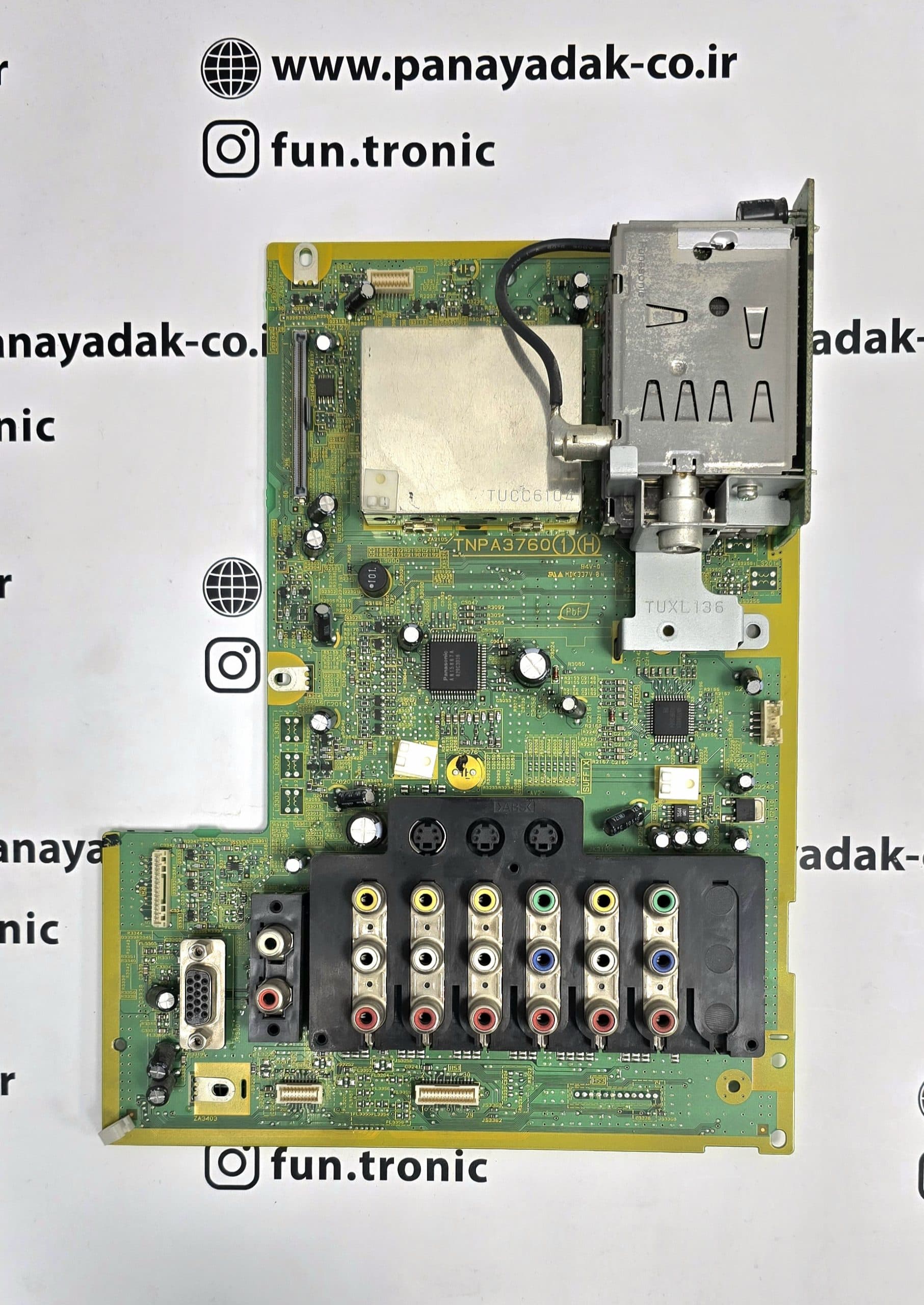 مین برد تلویزیون پاناسونیک مدل TH-42PV600M — تصویر ۴