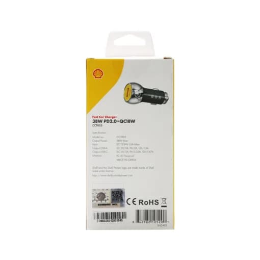 شارژر فندکی شل Shell مدل CCT005 38W — تصویر ۳