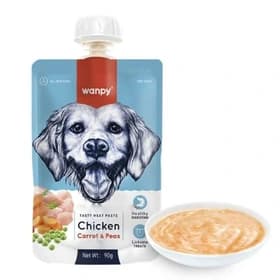 پودینگ سگ ونپی با طعم مرغ و هویج و نخودفرنگی وزن 90 گرم — تصویر ۲