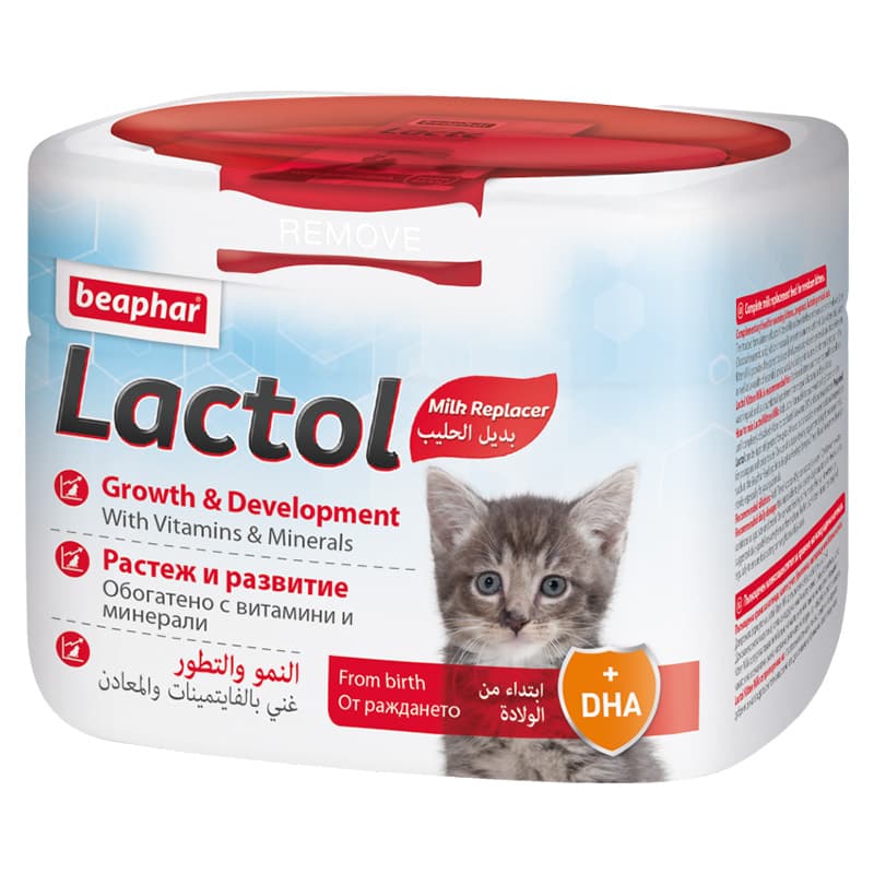 شیر خشک بچه گربه لاکتول برند بیفار