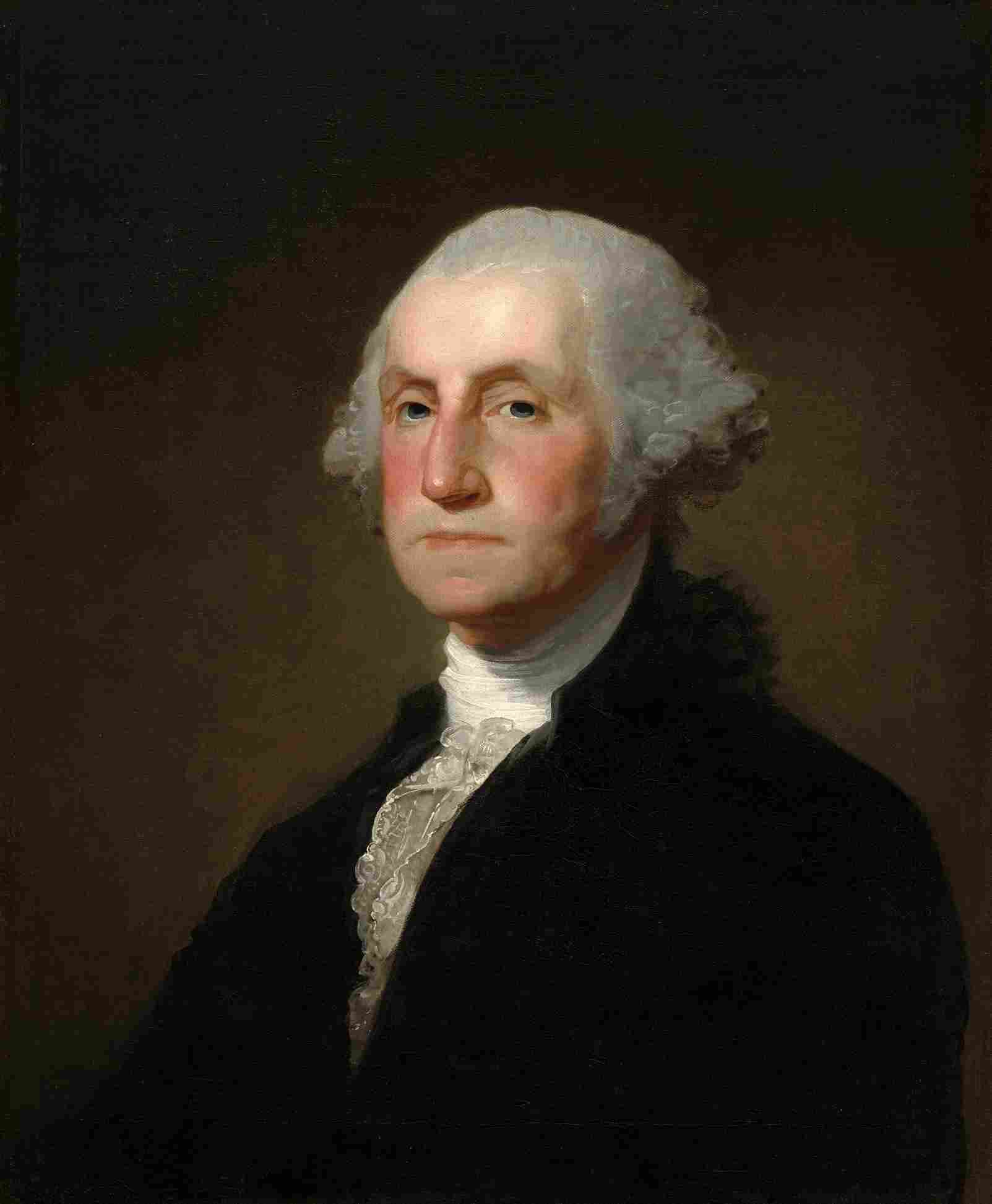 نقاشیGilbert Stuart – George Washington — تصویر ۲