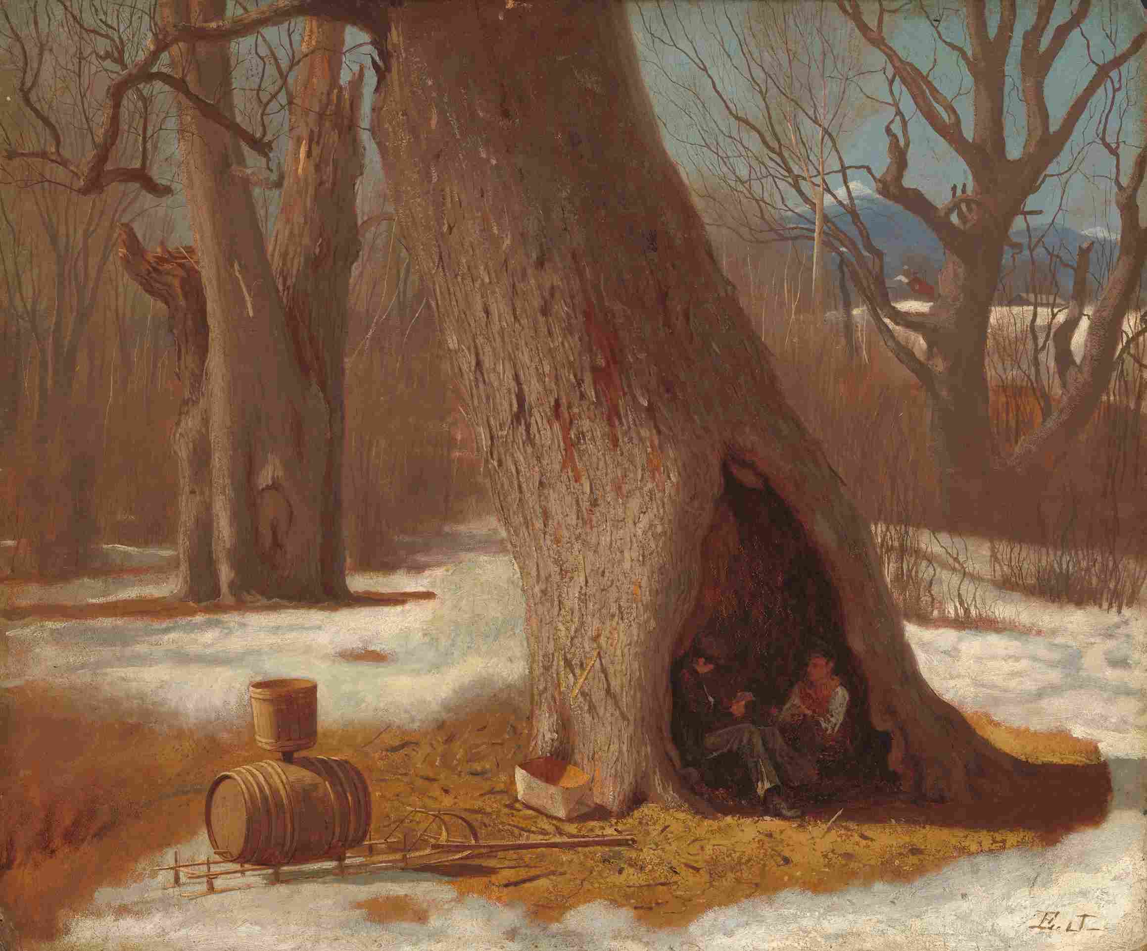 نقاشیEastman Johnson – The Truants