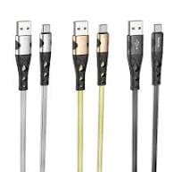 کابل تبدیل USB به Micro-USB هوکو hoco مدل U105 ANTI TWIST طول 1.2 متر — تصویر ۲