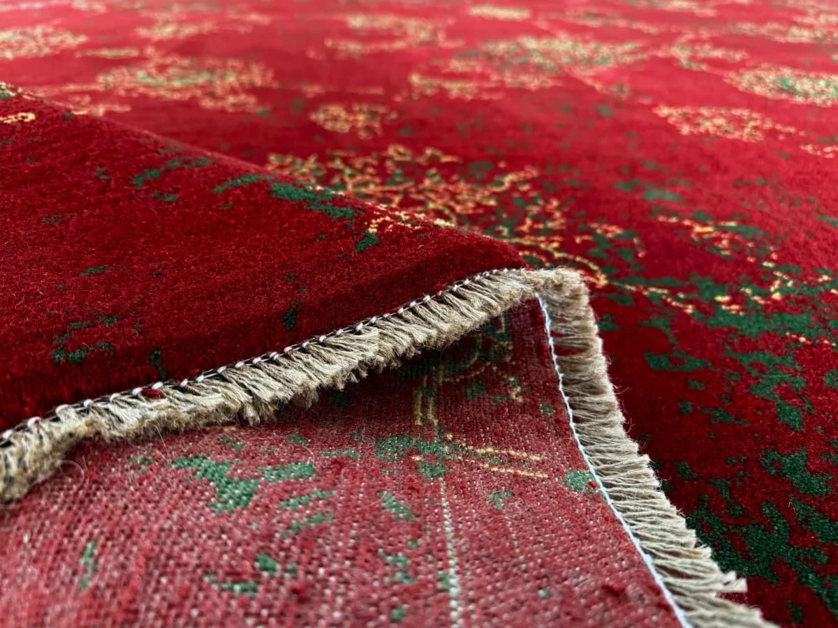 فرش ماشینی پشم طبیعی کد 1052 — تصویر ۶