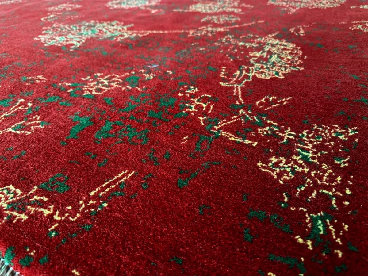 فرش ماشینی پشم طبیعی کد 1052 — تصویر ۴