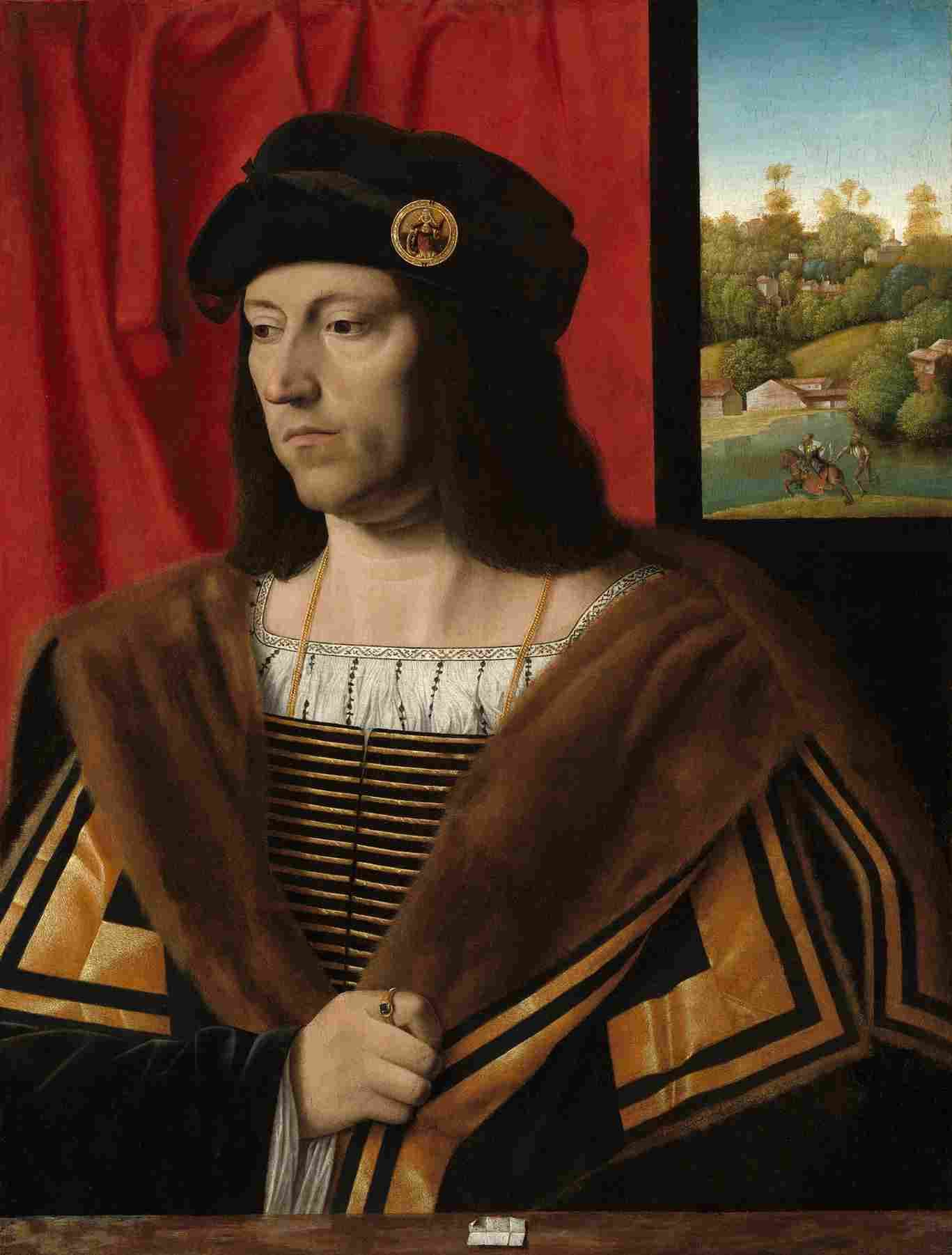 نقاشی Bartolomeo Veneto – Portrait of a Gentleman — تصویر ۲