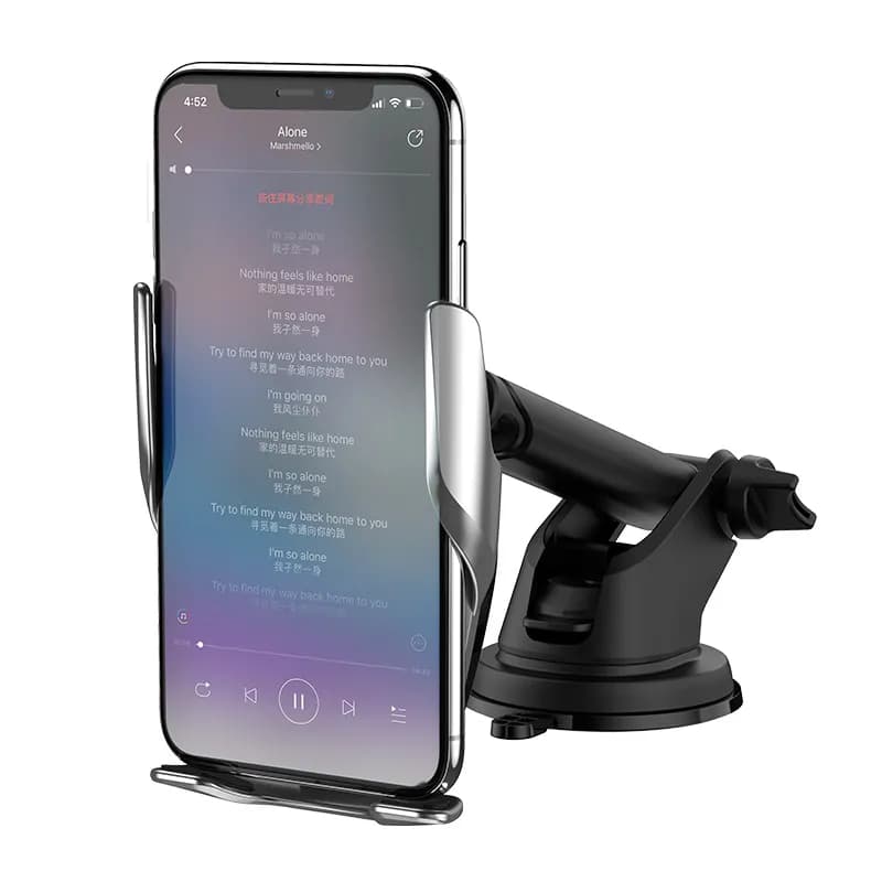 پایه نگهدارنده و شارژر بی سیم گوشی موبایل هوکو hoco مدل S14 — تصویر ۱۱