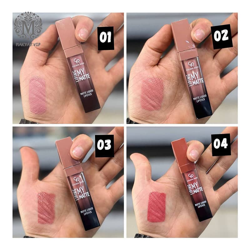 رژ لب مایع مات گلدن رز مدل مدل MY MATTE LIP INK — تصویر ۱۰