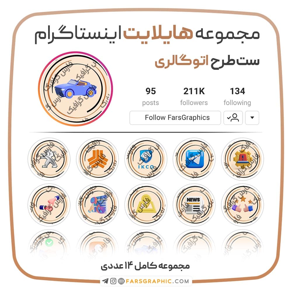 مجموعه کاور هایلایت اتوگالری — تصویر ۲