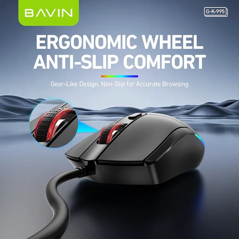 ماوس سیمی باوین BAVIN مدل GK995 — تصویر ۶