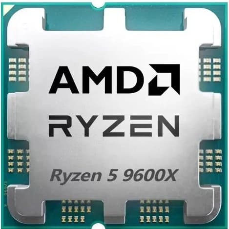 پردازنده کامپیوتر ای ام دی مدل Ryzen 5 9600X Tray — تصویر ۲