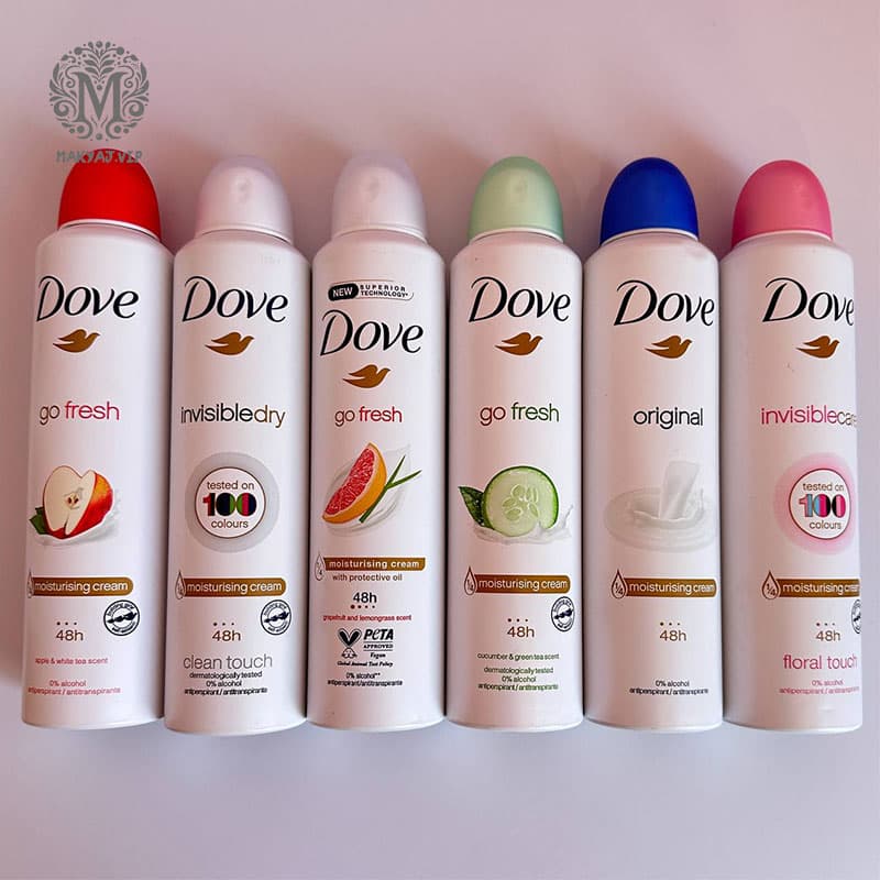 اسپری ضد تعریق و دئورانت داو Dove — تصویر ۹