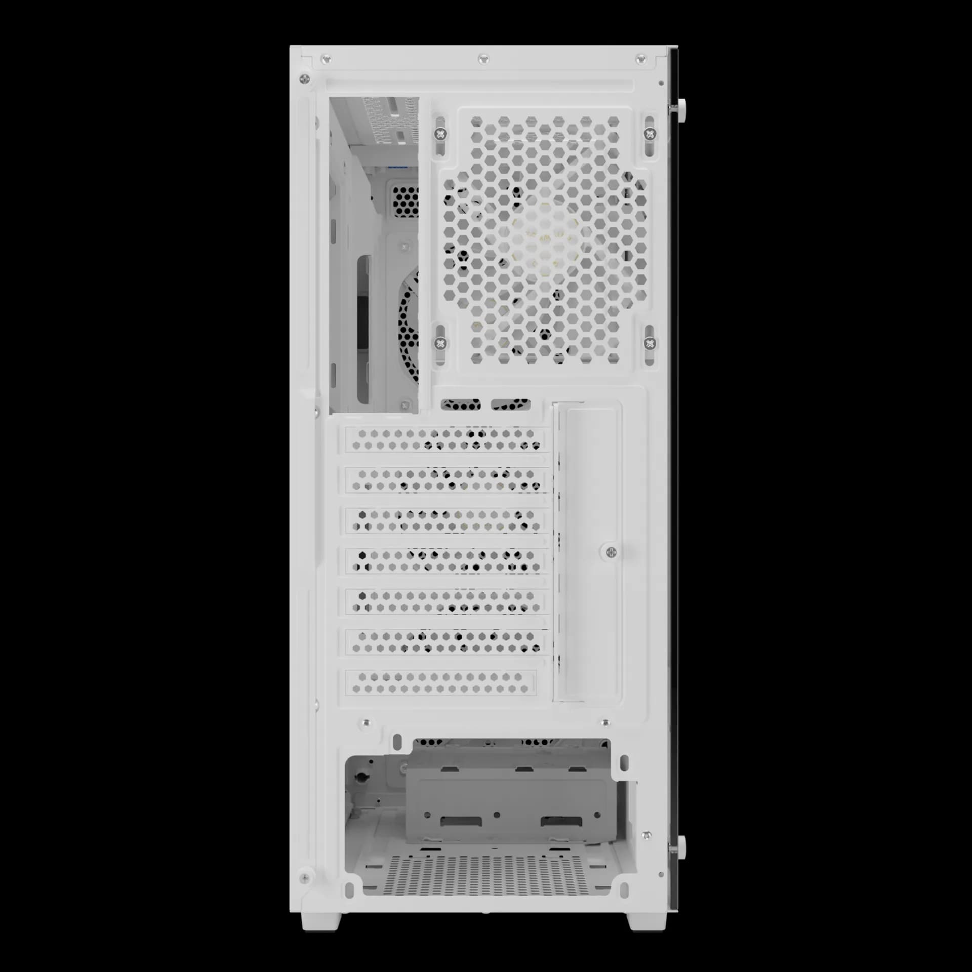 کیس کامپیوتر گیمدیاس مدل AURA GC2 ELITE ARGB WH — تصویر ۳