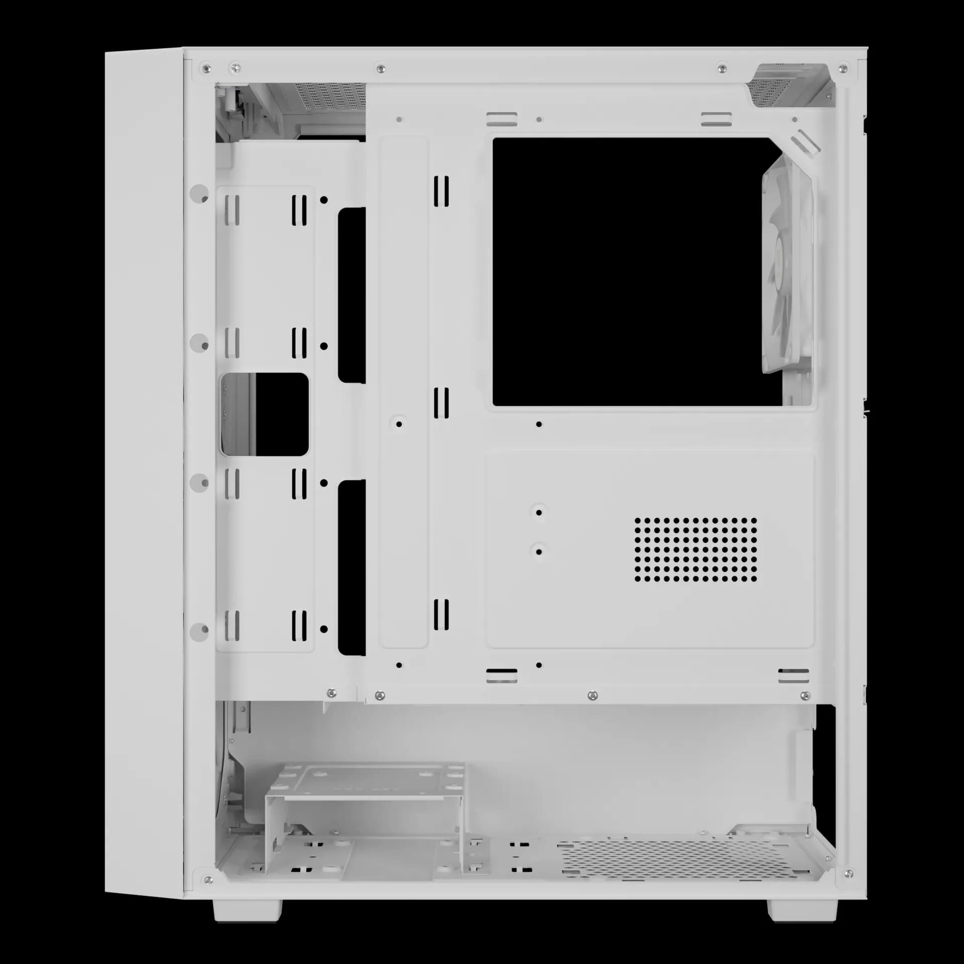 کیس کامپیوتر گیمدیاس مدل AURA GC2 ELITE ARGB WH — تصویر ۲