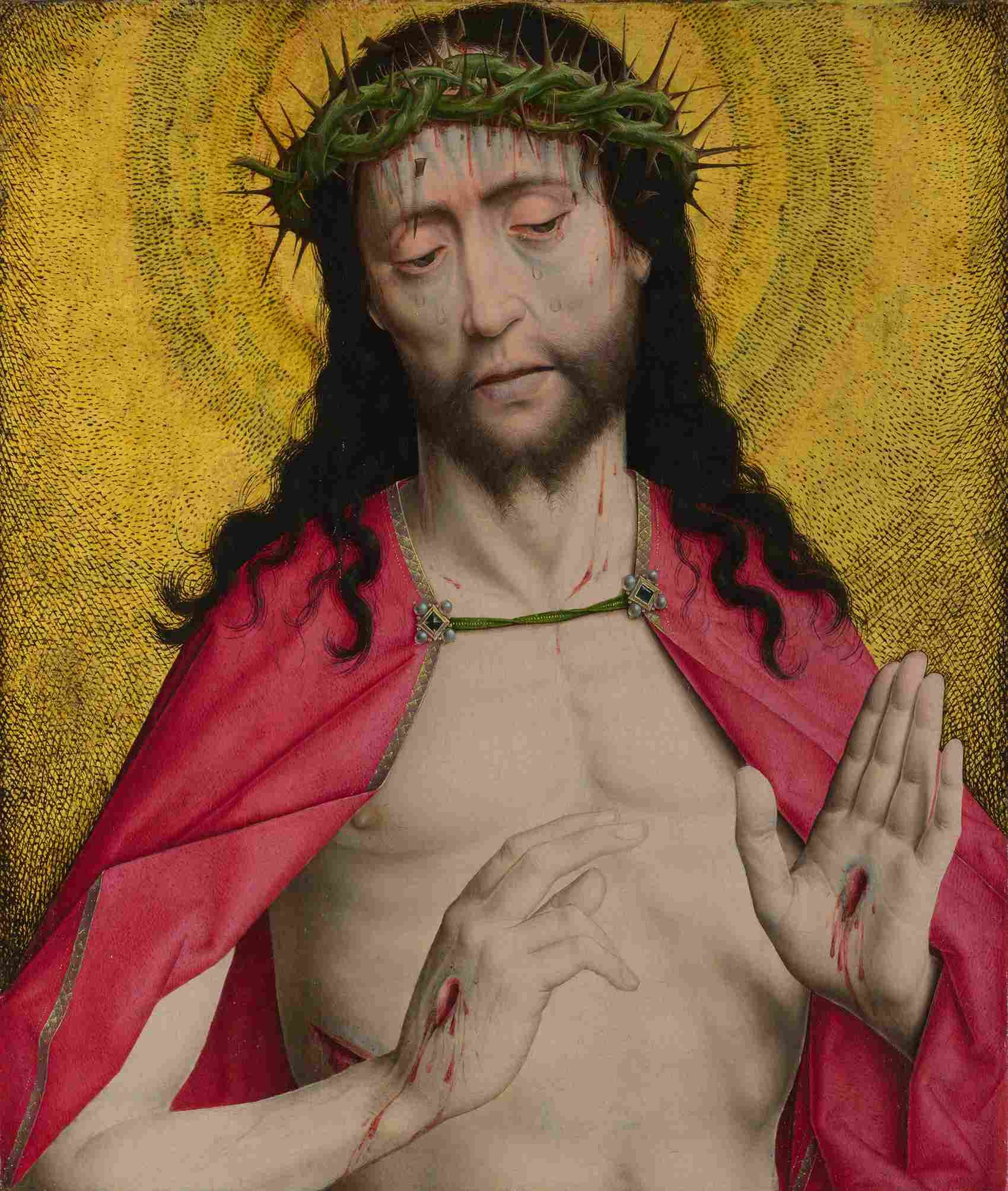 نقاشی Dirk Bouts – Christ Crowned with Thorns — تصویر ۲