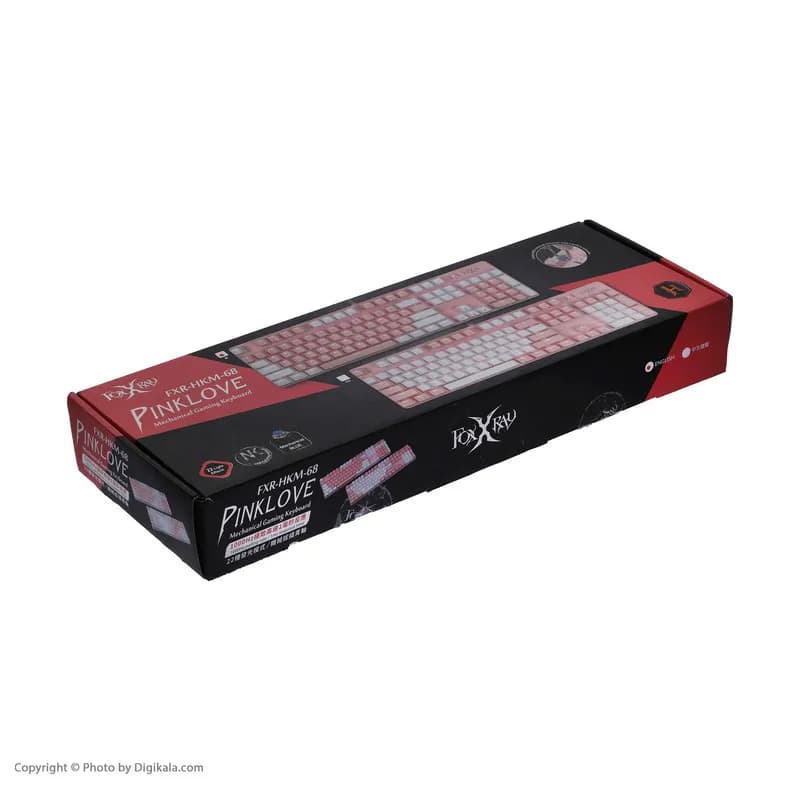 کیبورد کارکرده مخصوص بازی فاکس ری مدل FXR-HKM-68 — تصویر ۲