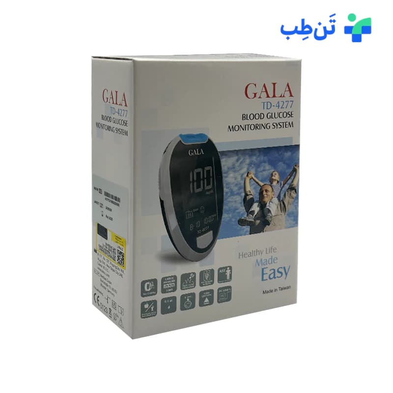 دستگاه تست قند خون گالا مدل TD4277 — تصویر ۳