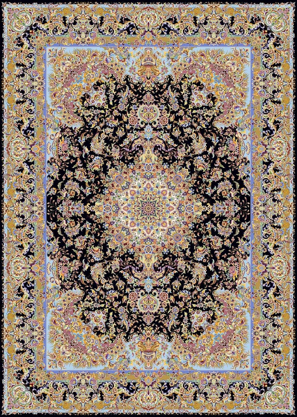 فرش طرح تبریز ۱۵۰۰ — تصویر ۹