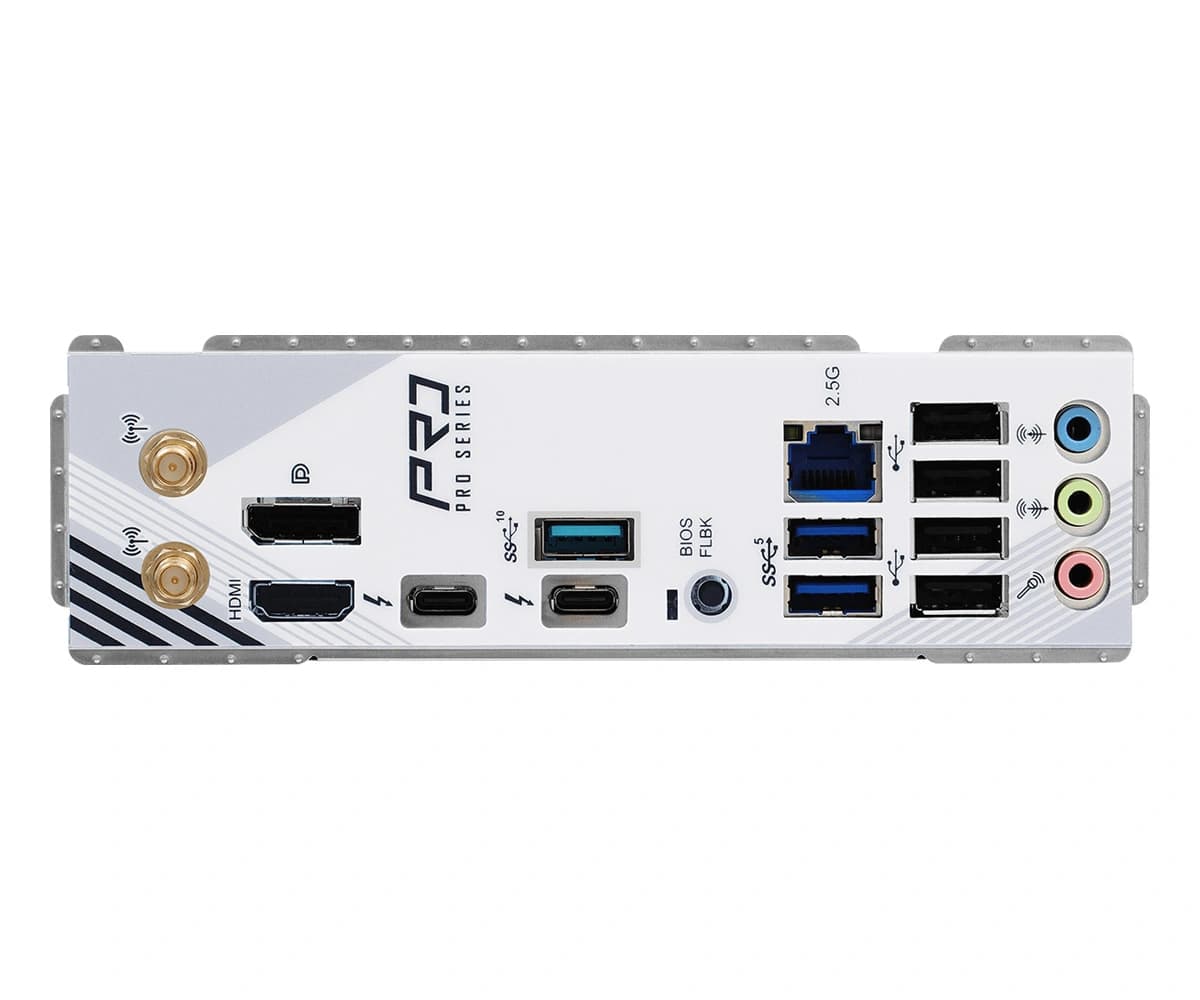 مادربرد ازراک مدل Z890 Pro RS WiFi White — تصویر ۷